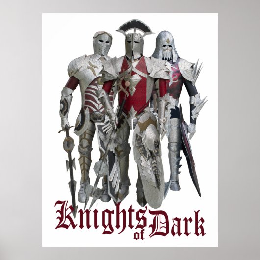 Dunkle Ritter Poster (Vorne)
