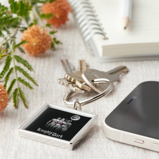 Dunkle Ritter Schlüsselanhänger (Seite)