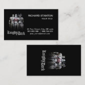 Dunkle Ritter Visitenkarte (Vorne/Hinten)