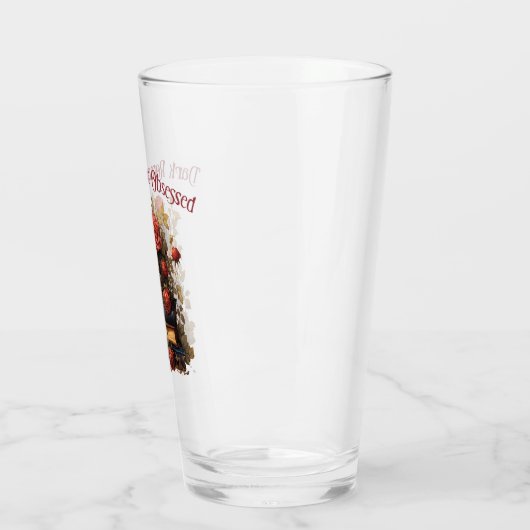 Dunkle Romance besessen Glas (Links)