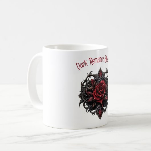 Dunkle Romance besessen Kaffeetasse (Vorderseite Links)
