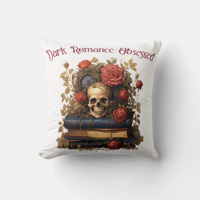 Dunkle Romance besessen Kissen (Vorderseite)