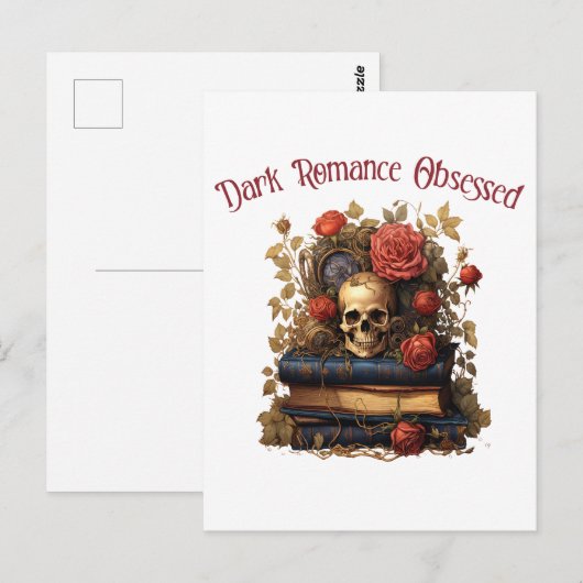 Dunkle Romance besessen Postkarte (Vorne/Hinten)