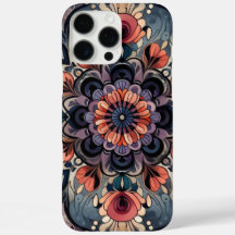 Dunkle Romance Burgund Art Deco Blumen Sommer