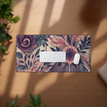 Dunkle Romance Burgund Art Deco Blumen Sommer