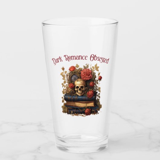 Dunkle Romantik Besessene Glas (Vorderseite)
