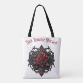 Dunkle Romantik Besessene Tasche (Rückseite)