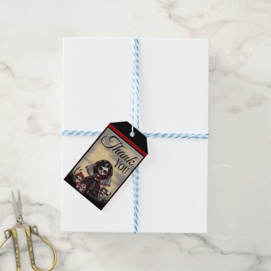 Dunkle Romantik _ Dunkle Prinzessin Geschenkanhänger (Mit Garn)