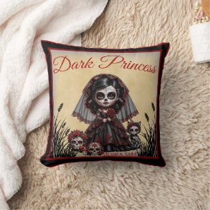 Dunkle Romantik_ Dunkle Prinzessin Kissen