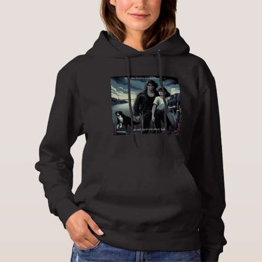 Dunkle Romantik Hoodie (Vorderseite)