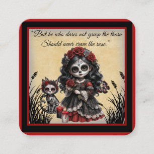 Dunkle Romantik_ Krimsonrose Begleitkarte