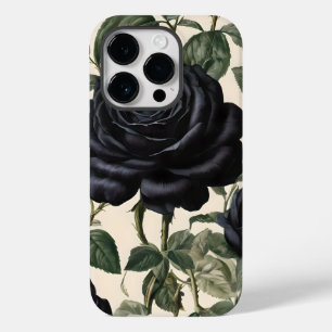 **"Dunkle Romantik: Vintage schwarze Rose"*** Case-Mate iPhone 14 Pro Hülle