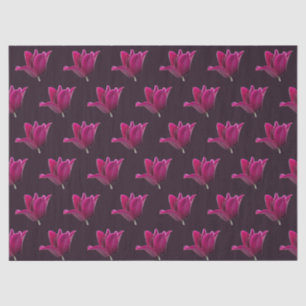 Dunkle rosa Tulpe Seidenpapier