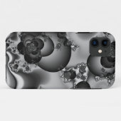 Dunkle Rose Fraktal Case-Mate iPhone Hülle (Rückseite (Horizontal))