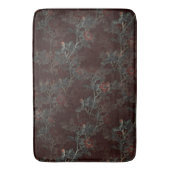 Dunkle Rose Gotische Badematte (Vorderseite Vertikal)