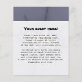 Dunkle Rose - Mandelbrot-Fraktal Flyer (Vorne)