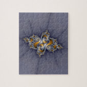 Dunkle Rose - Mandelbrot-Fraktal Puzzle (Vertikal)