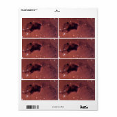 Dunkle Rose Schattenstaubwolken (Vorne)