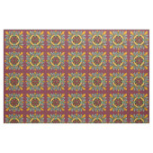 Dunkle Rose Viktorianische Fliesengestaltung Stoff (Fat Quarter (45,7 x 55,9 cm))
