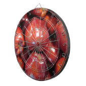 Dunkle rote Äpfel Dartscheibe (Vorderseite rechts)