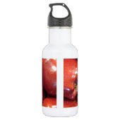 Dunkle rote Äpfel Trinkflasche (Rückseite)