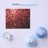 Dunkle rote Imitate Glitzer Glitzern Glamour Flyer (Einzeln)