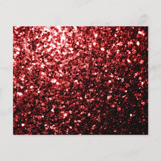 Dunkle rote Imitate Glitzer Glitzern Glamour Flyer (Vorne)