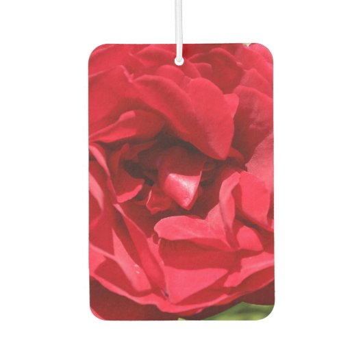 Dunkle rote Rose Bardou Job Autolufterfrischer (Vorderseite)
