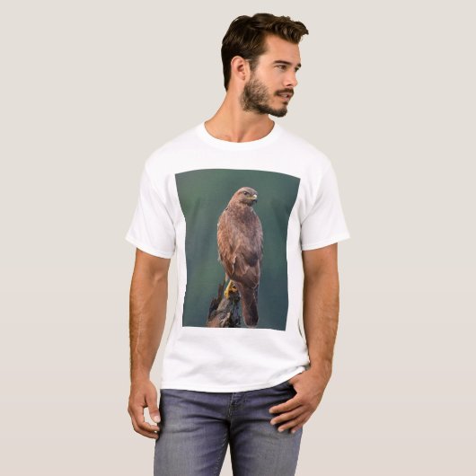 Dunkle/rufous der HimalajaBussard, verwandeln, T-Shirt (Vorne ganz)