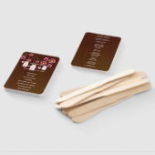 Dunkle Rustikal rosa florale Mason Jars Wedding Fächer (Non-assembled)