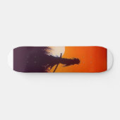 dunkle Samurais Skateboard (Horizontal)