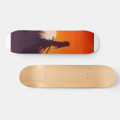 dunkle Samurais Skateboard (Horizontal)