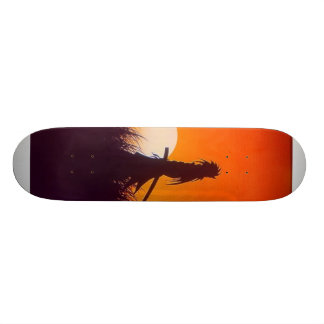 dunkle Samurais Skateboard