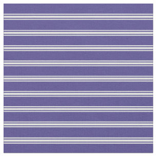 Dunkle Schiefer Blau und hellzykfarbene Linien Stoff