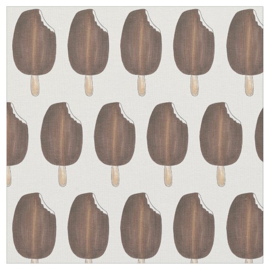 Dunkle Schokolade Eiscreme Popsicle Junk Food Stoff (Nahaufnahme)