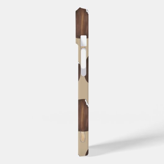 Dunkle Schokolade Eiscreme Popsicles Handy Case (Rückseite / Links)