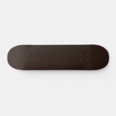 Dunkle Schokolade, Solid Brown, Dunkelbraun Skateboard (Horizontal)