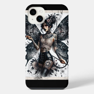 Dunkle Schönheit Gothic asiatische Feentattoos & P iPhone 14 Plus Hülle