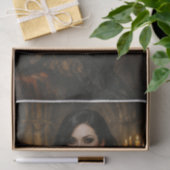 Dunkle Schönheit Seidenpapier (Geschenk)