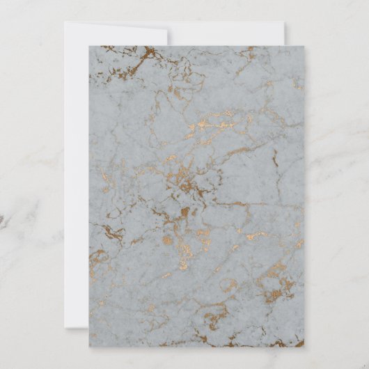 Dunkle schwarze Moody Grüne Botanische Hochzeit Einladung (Rückseite)