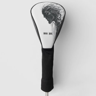 Dunkle Seele Dunkles Wesen Skizze Golf Headcover