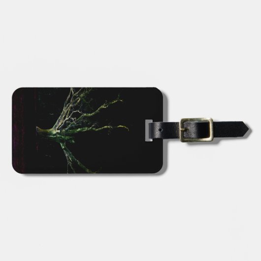 Dunkle Seite 1 cd ltcnm Gepäckanhänger (Vorderseite horizontal)