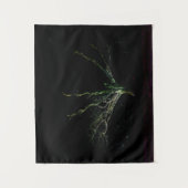 Dunkle Seite 1 wtcna Wandteppich (Vorderseite)