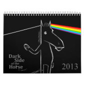 Dunkle Seite 2013 des Pferdewandkalenders Kalender (Titelbild)