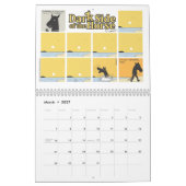 Dunkle Seite 2013 des Pferdewandkalenders Kalender (Mär 2027)