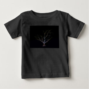 Dunkle Seite 2 cm Baby T-shirt