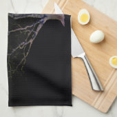 Dunkle Seite 2 ktcnm Geschirrtuch (Viertel Falte)