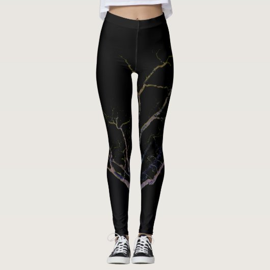 Dunkle Seite 2 lecna Leggings (Vorderseite)