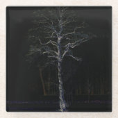 Dunkle Seite 3 Küste Glasuntersetzer (Vorderseite)