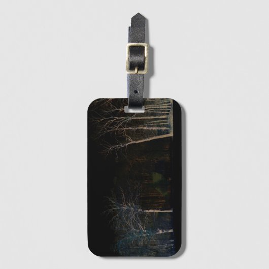 Dunkle Seite 4 bc ltcnm Gepäckanhänger (Vorderseite Vertikal)